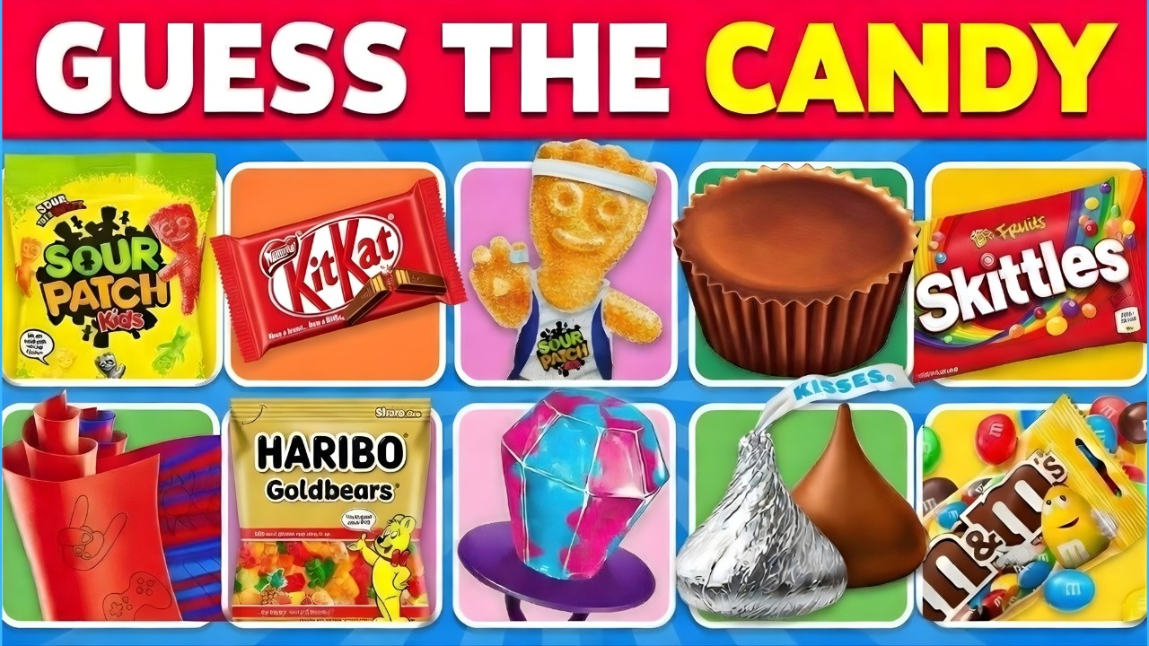 GUESS THE CANDY! 🍬 (ONLY A GENIUS GETS THE BONUS) 🧠 #quizoritv