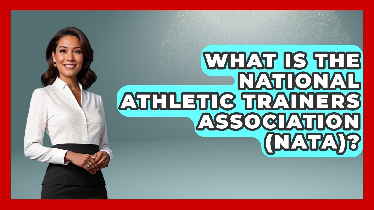 What Is The National Athletic Trainers Association (NATA)? - Sports Jobs
