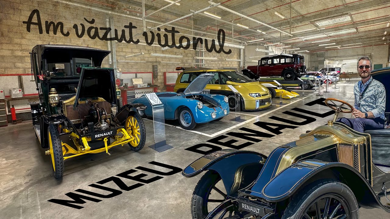 Cât de bine merge un Renault din 1910? Am văzut colecția de mașini din viitorul muzeu RENAULT!