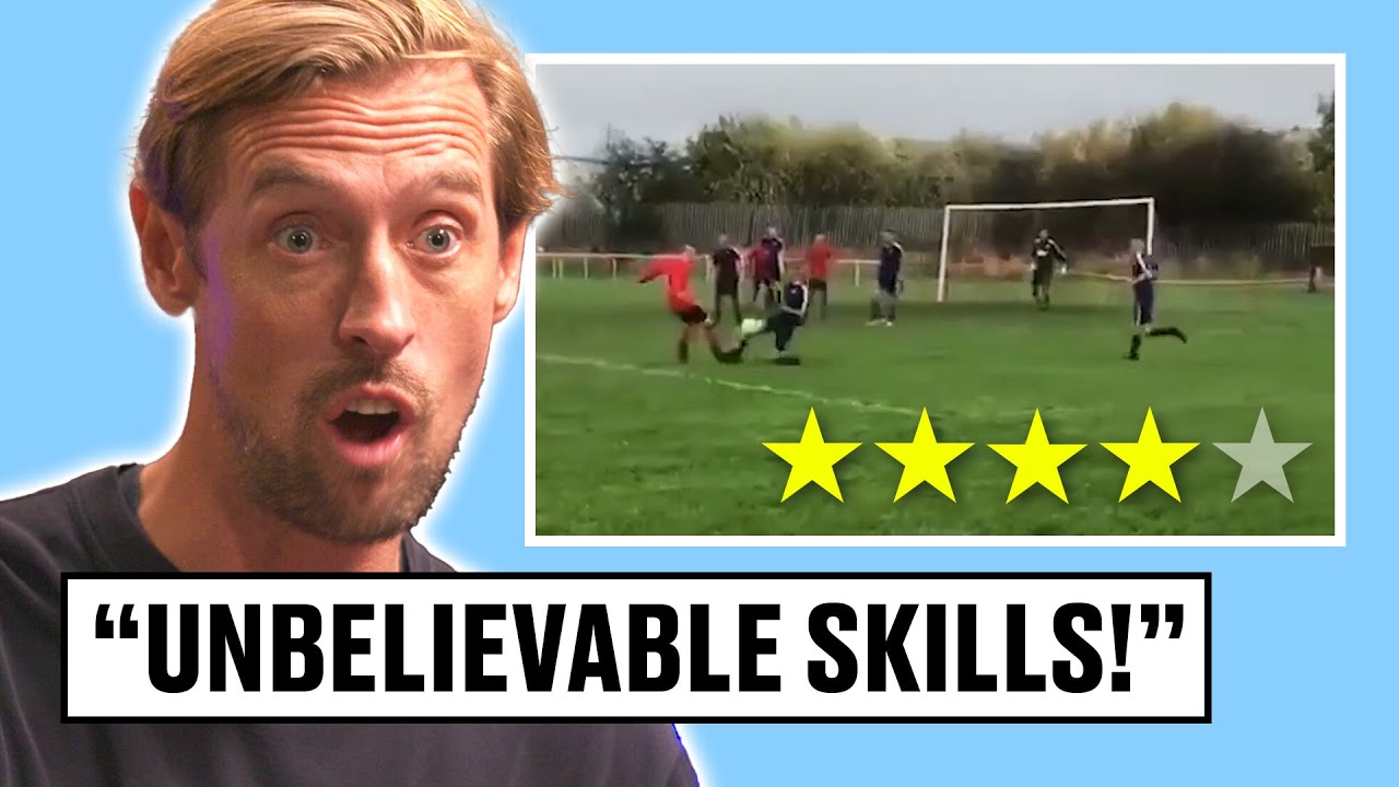 Peter Crouch Rates Sunday League Goals | Rate My Skills