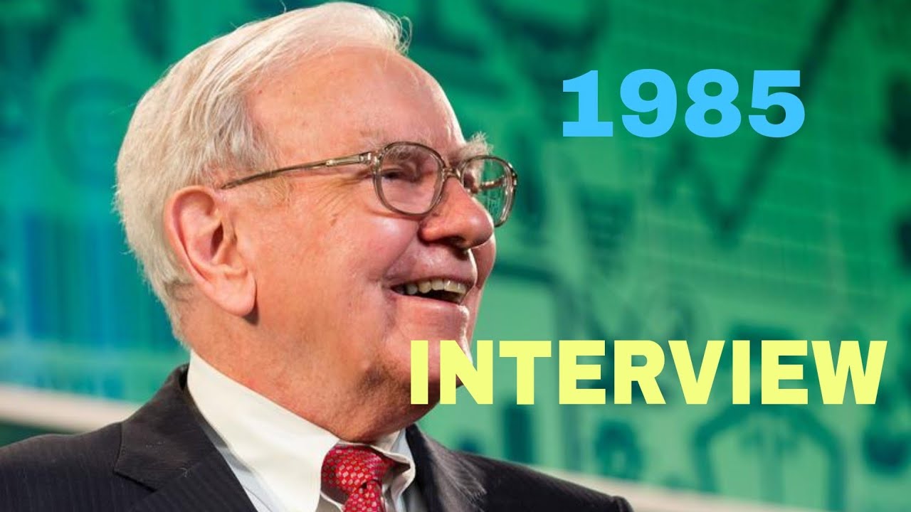 Warren Buffett on what it takes to become a GREAT INVESTOR from 1985 interview
