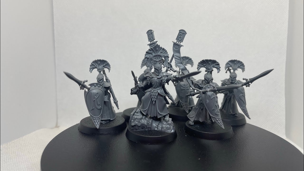 Elven Elegance Vanari Auralan Wardens Build | Age of Sigmar Miniatures