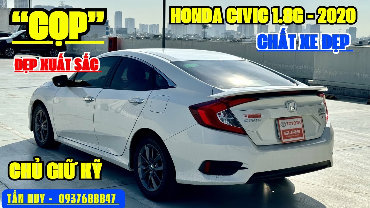 Honda Civic 1.8G 2020, xe Nhập Thái, chạy đầm chắc cách âm tốt | Toyota Tân Cảng | Honda Civic 1.8 G