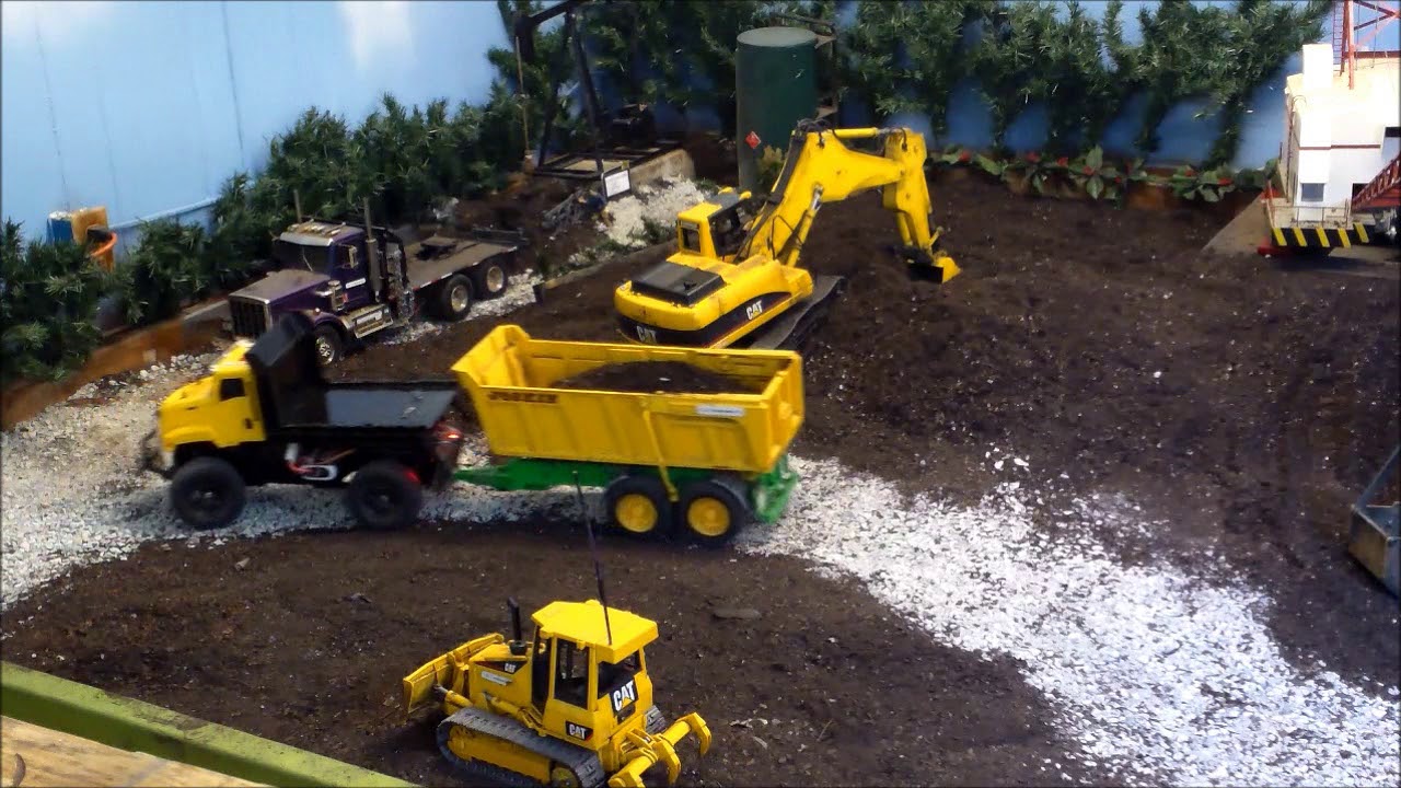 Hauling dirt new site