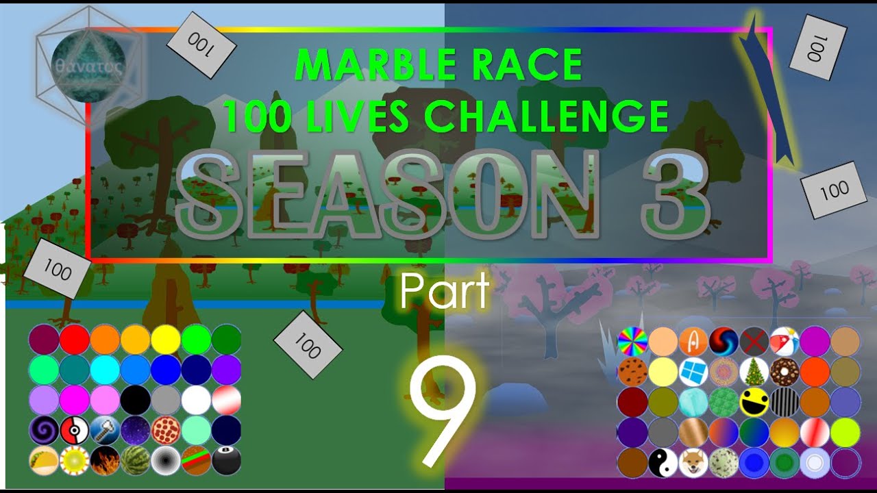 Marble Race - 100 Lives! Season 3 Part 9