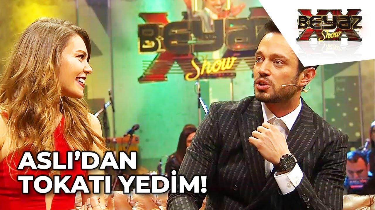 Eğitirken Tokat Mantağı Yapan Aslı Enver! - Beyaz Show