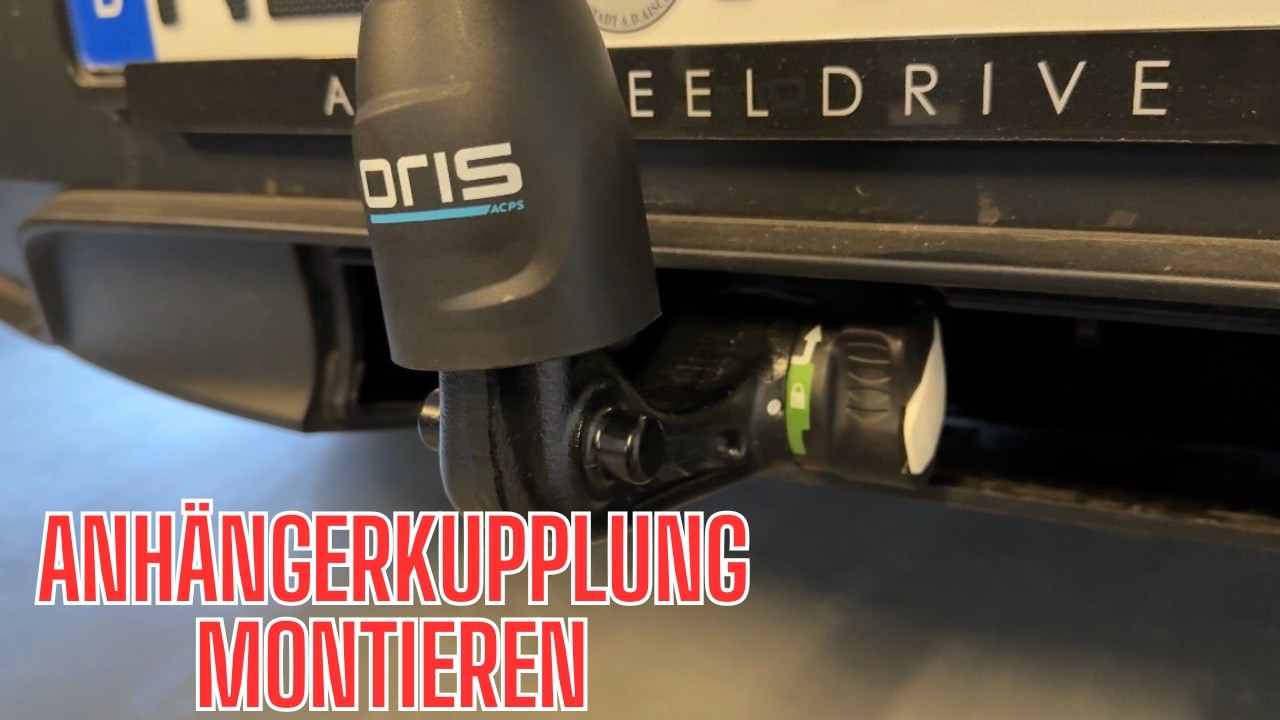 Tesla Model Y Juniper Anhängerkupplung montieren & demontieren 🔧
