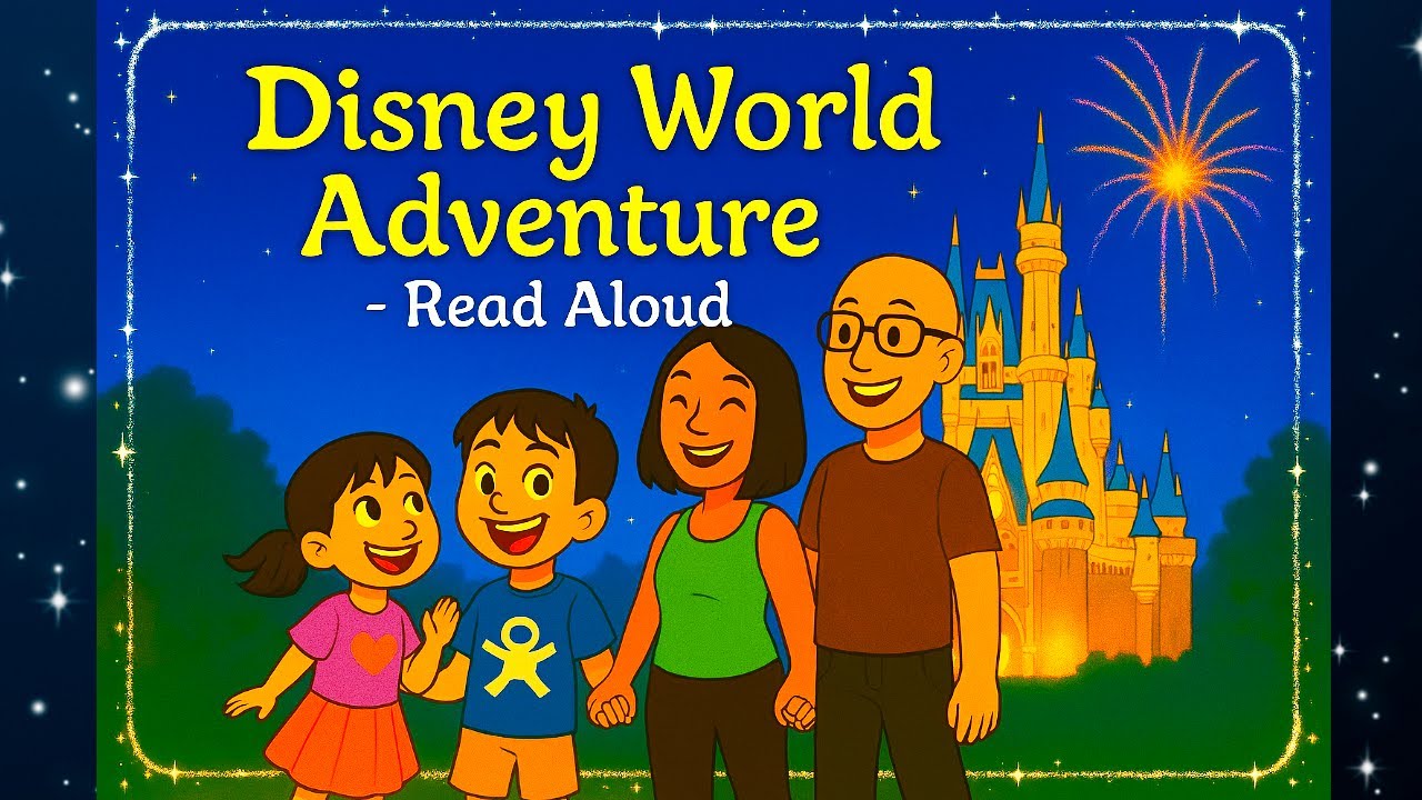 Disney World Adventure Read Aloud | Magical Bedtime story for Kids 🏰✨