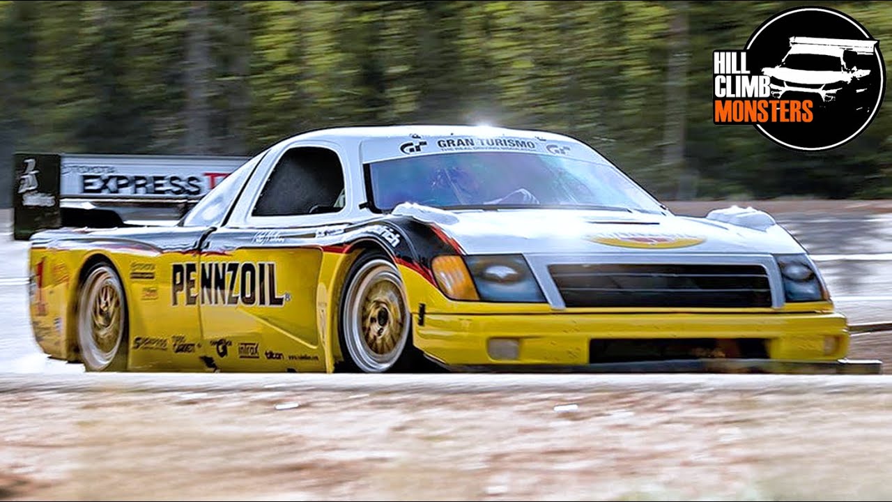 1000Hp TOYOTA TACOMA Pikes Peak || NEAR CRASH & ONBOARD