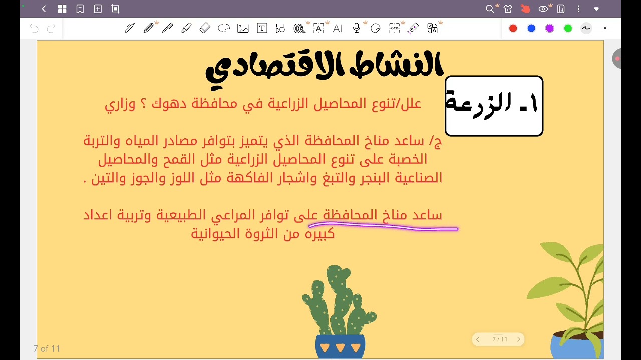محافظة دهوك الصف السادس الابتدائي