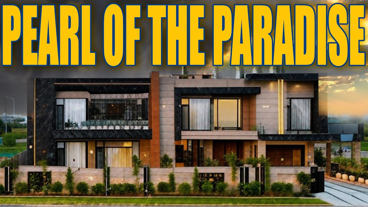 2 Kanal Modern Design Fully Furnished House, Pool CInema Elevator Rooftop Garden, Phase 8 DHA lahore