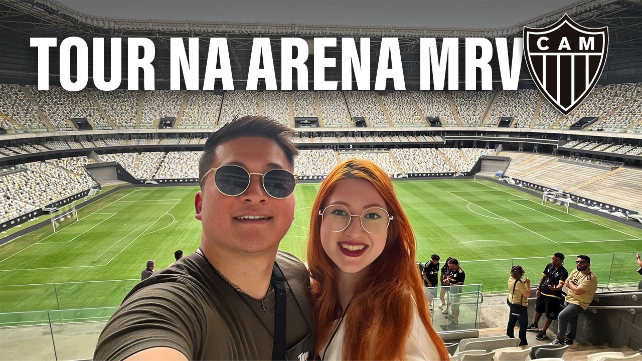 COMO É O TOUR NA ARENA MRV? CONFIRA! | Um Casal no Estádio