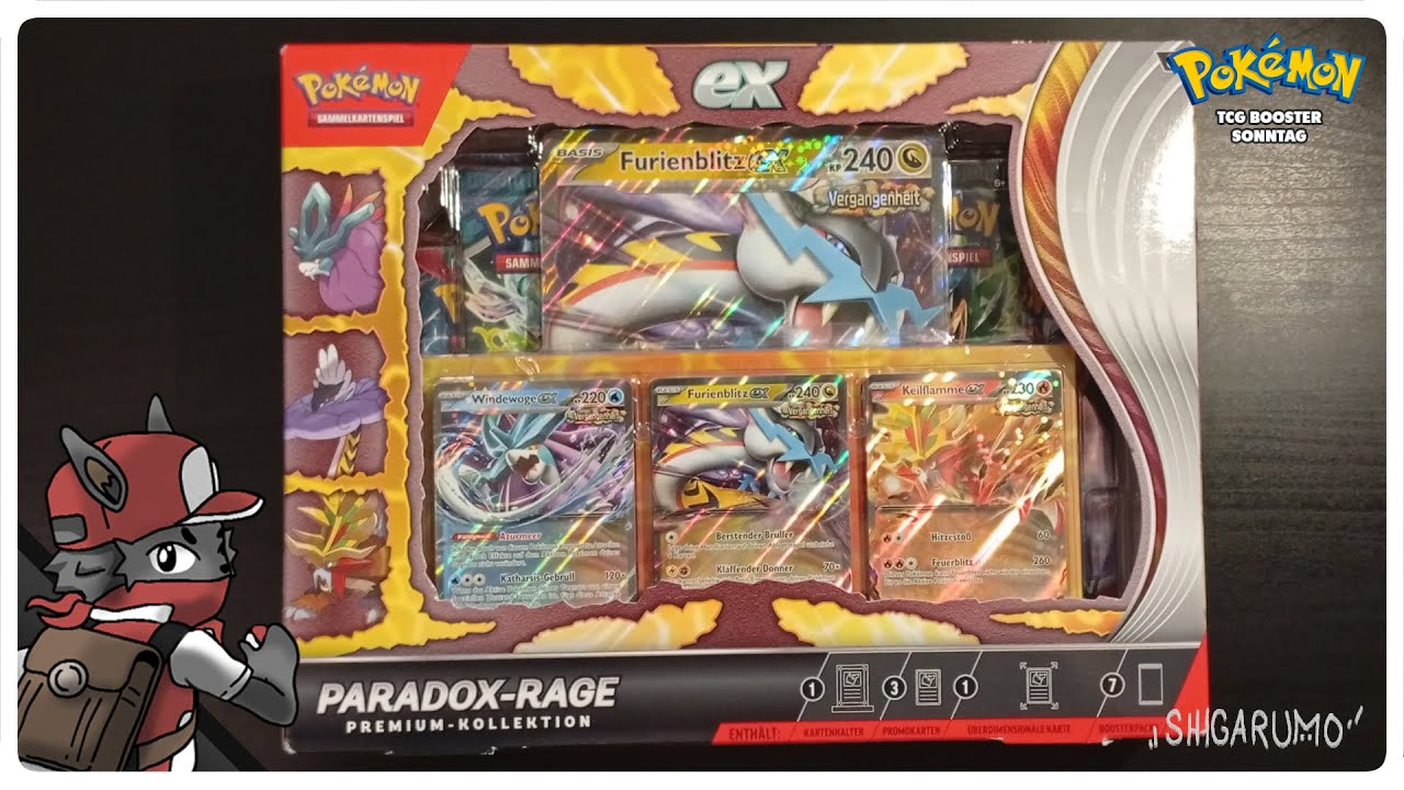 Paradox-Rage Premium-Kollektion ❙ #013 ❙ Pokémon TCG Booster Sonntag ❙ Deutsch