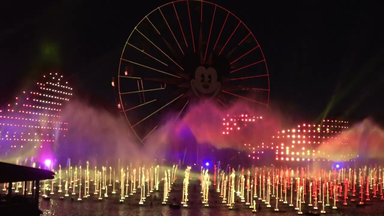 World Of Color Happiness - Disney California Adventure (2025) 4K