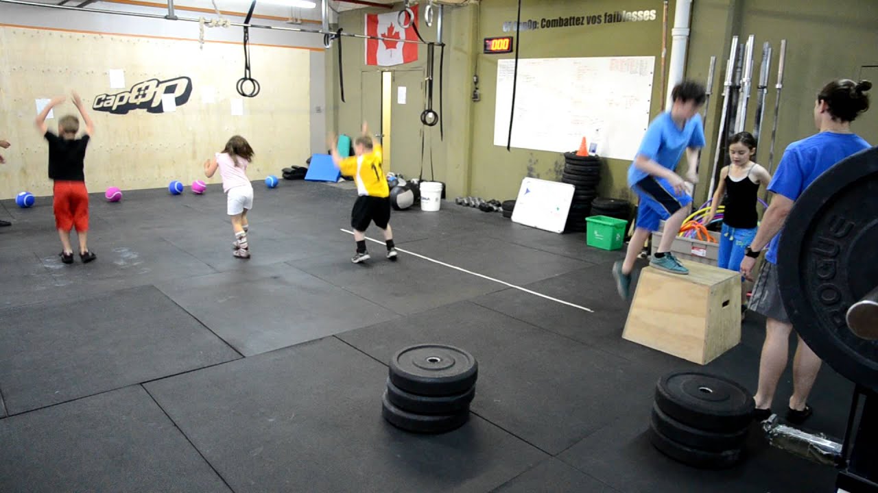 CF CapOp Kids: L'entra&icirc;nement du jour