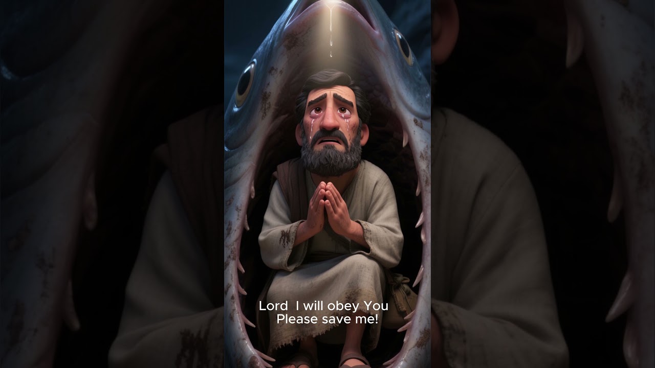 Jonah and the Big Fish Bible Story for Kids. Obedience & God&rsquo;s Forgiveness.