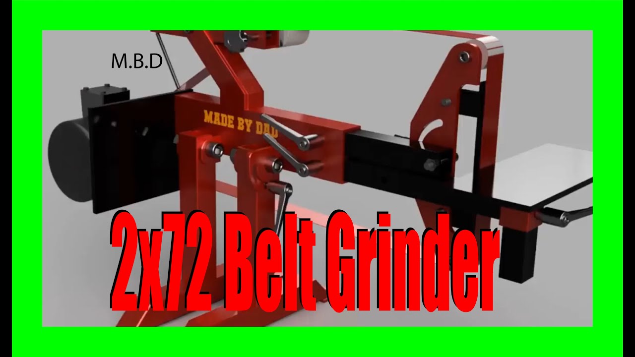 So easy!!!  Build the world's best belt grinder with free blueprints!