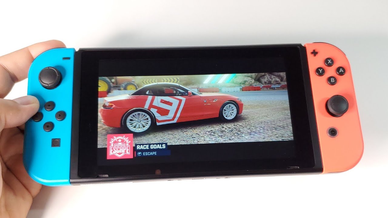 Asphalt 9: Legends Nintendo Switch (5) handheld gameplay