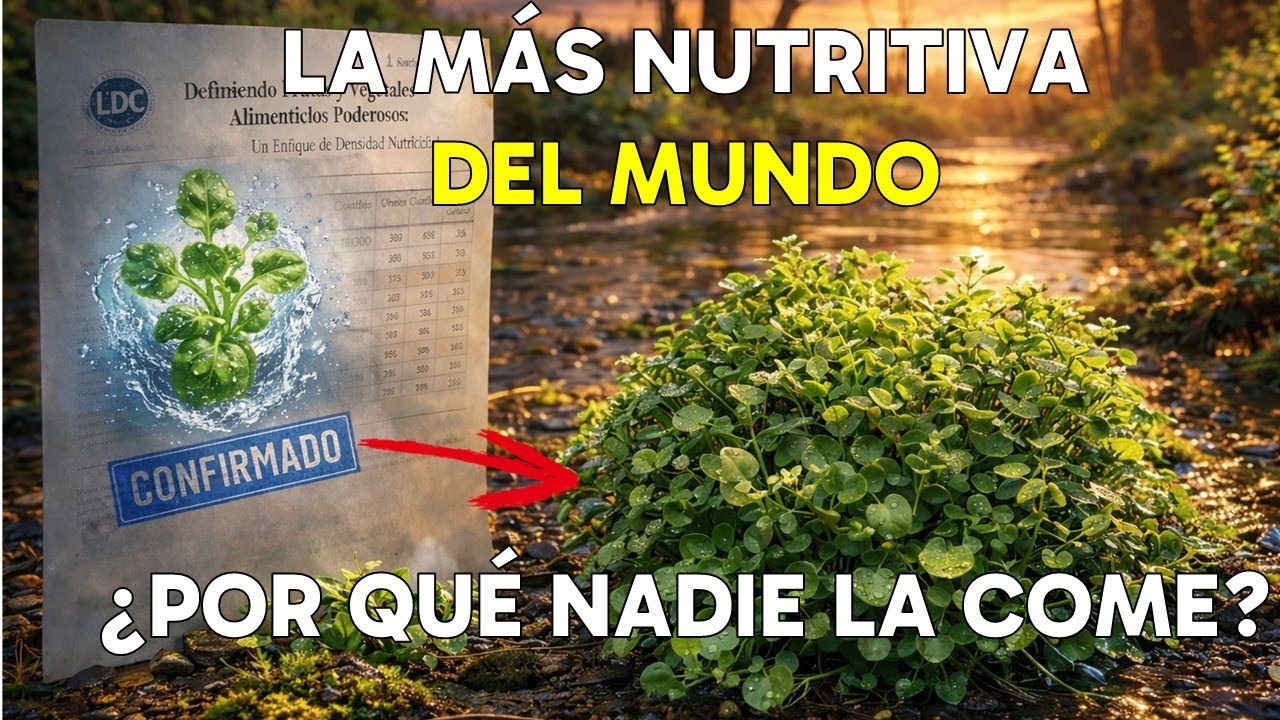 &iquest;LA PLANTA M&Aacute;S NUTRITIVA DEL MUNDO QUE CASI NADIE CONOCE? (RESPALDADA POR CIENCIA)