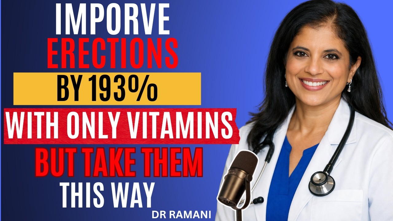 UROLOGIST Explains: Take THESE 3 Vitamins THIS Way for Rock Hard Erections (Works Fast)