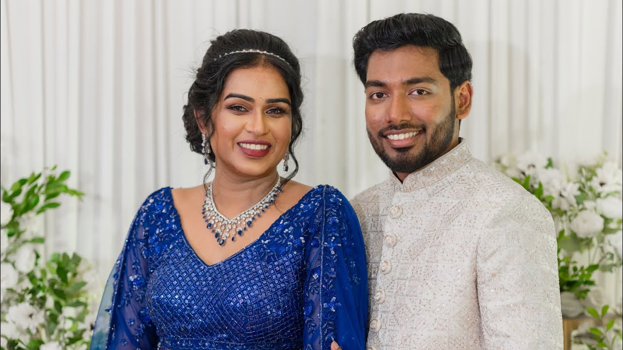 Our Engagement Highlight 🥰!! With families, we said YES! 🫶🏻 #engagement #southindianwedding 