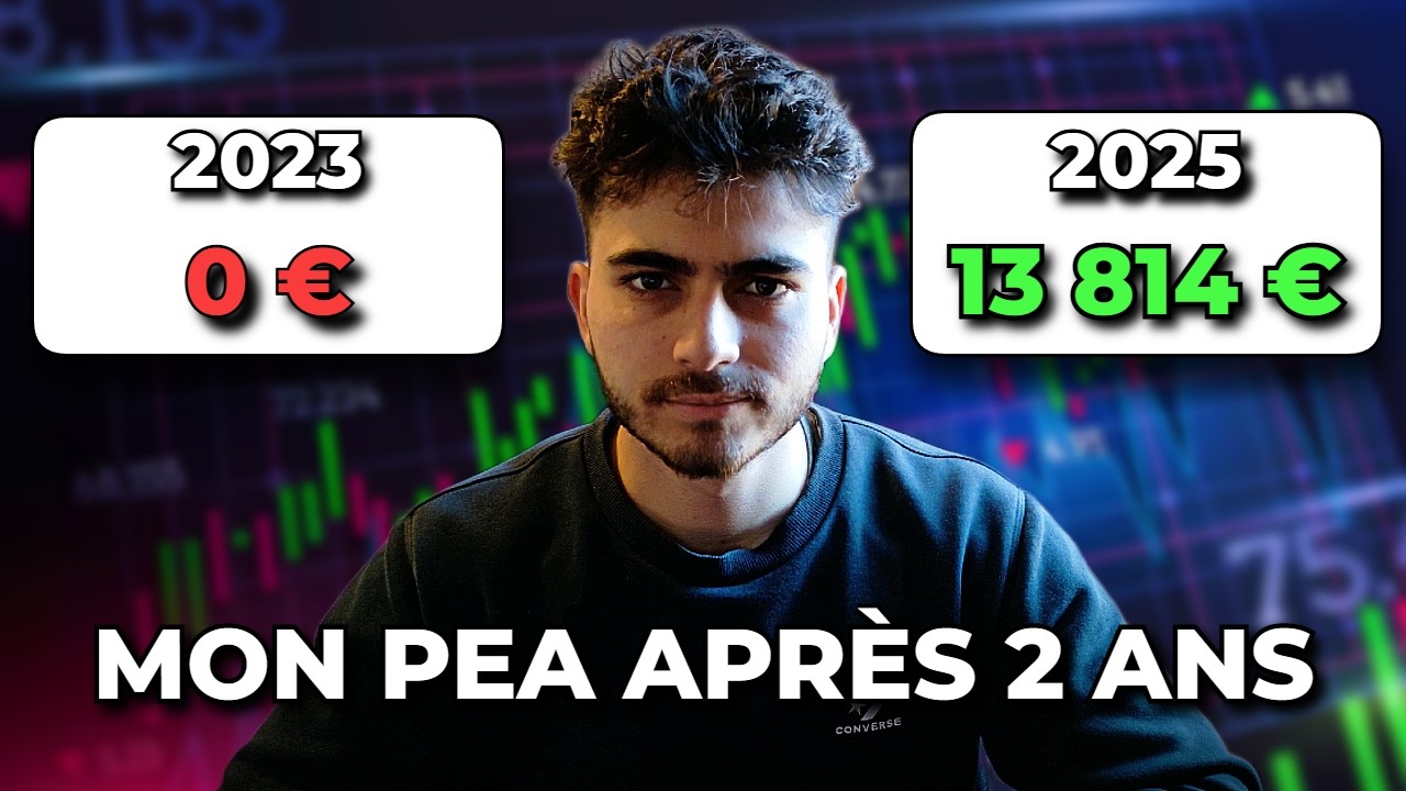 PEA : Mon bilan apr&egrave;s 2 ANS d'investissements en bourse
