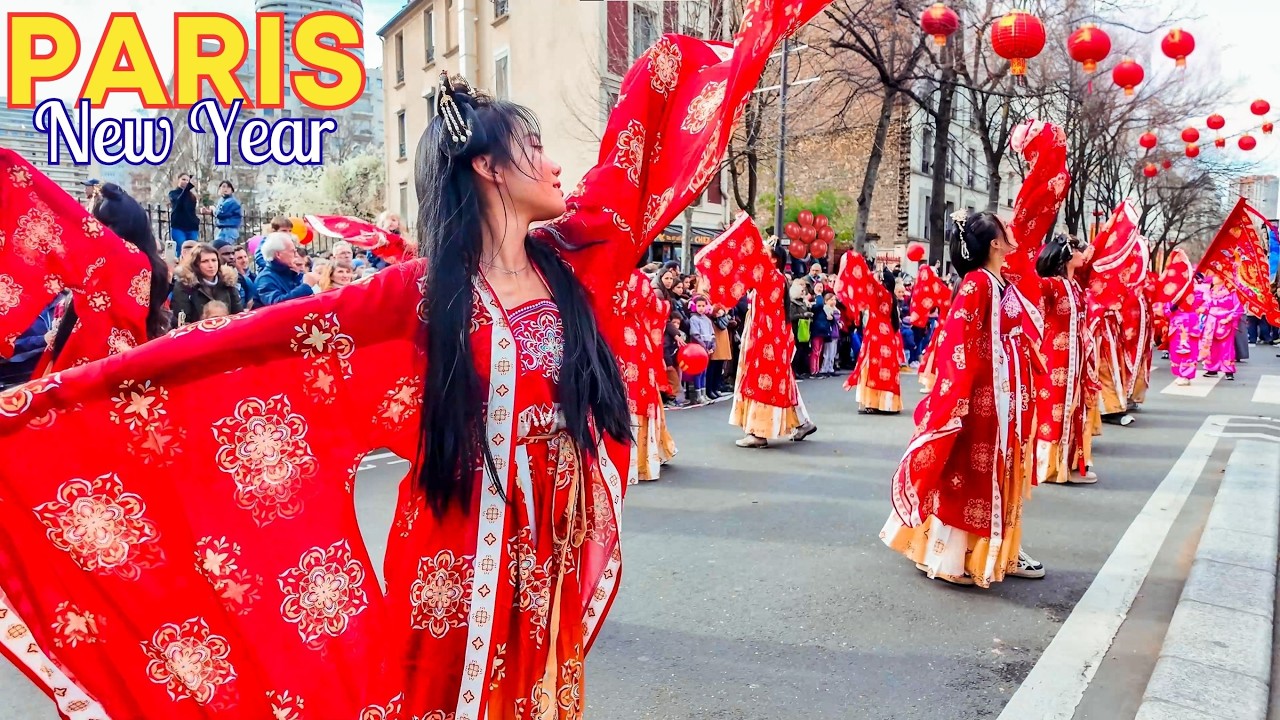 Paris, France 🇫🇷 🇨🇳 - 2026 CHINESE NEW YEAR CELEBRATIONS in Paris Chinatown | Paris Walk 4K