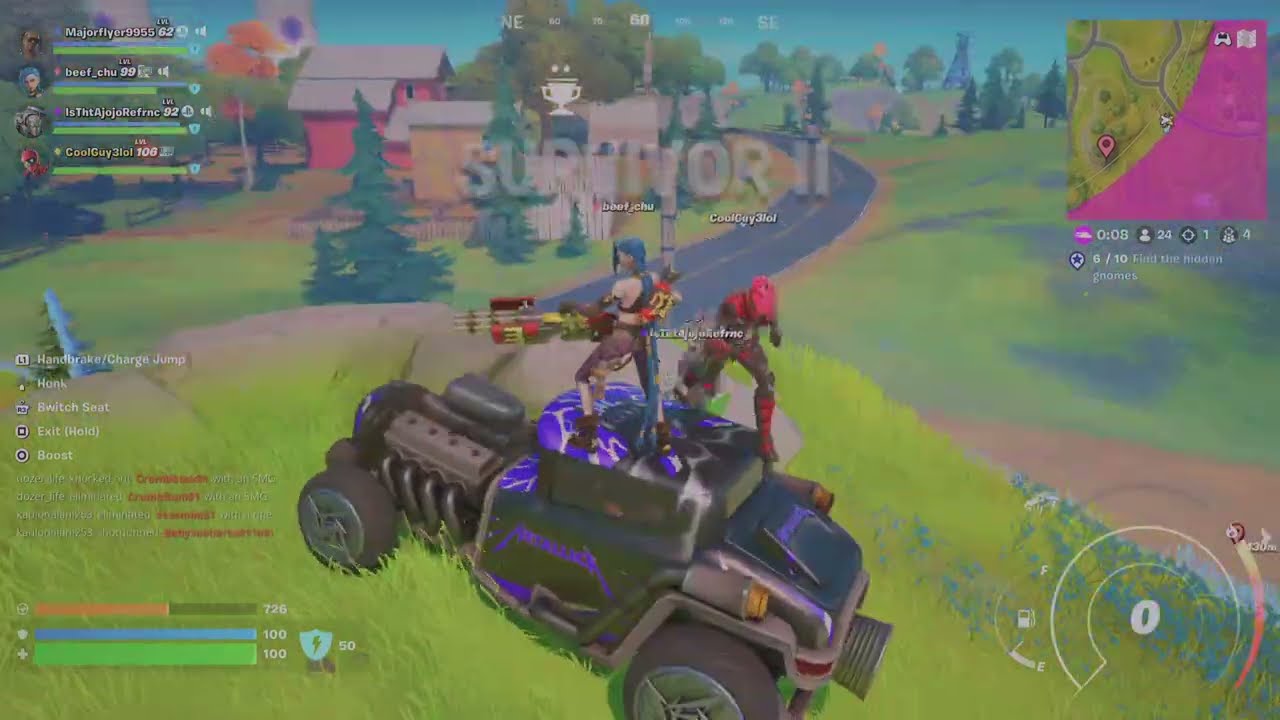 Crazy Final Circle Clutch