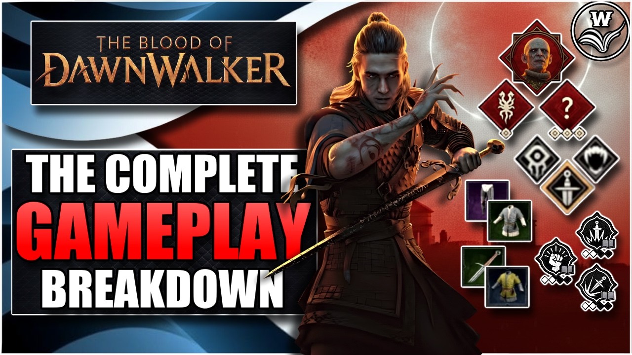Разбор игрового процесса Blood Of Dawnwalker: различия между людьми и вампирами, боевая система, ...