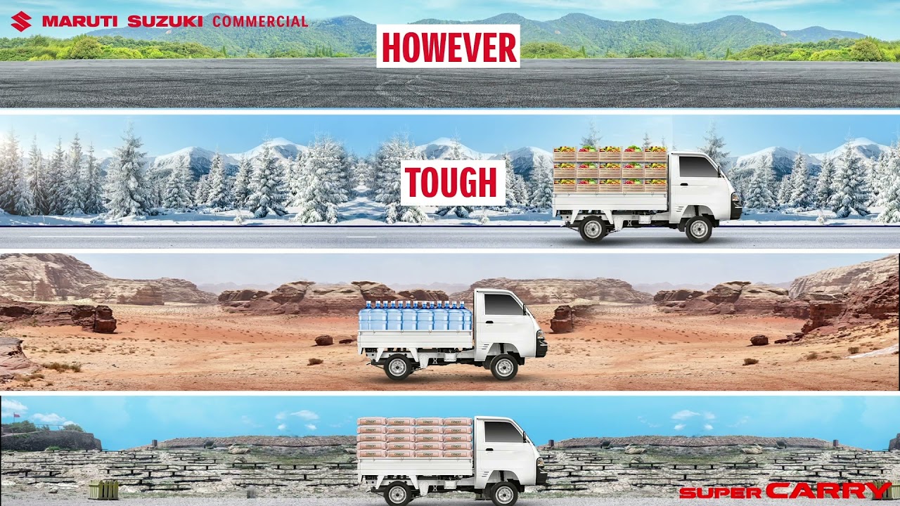 Maruti Suzuki Super Carry | Different Terrains