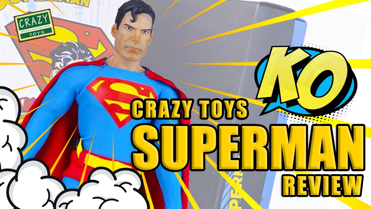 Crazy toys 1/6 Scale Superman Review (KO sideshow collectibles superman)