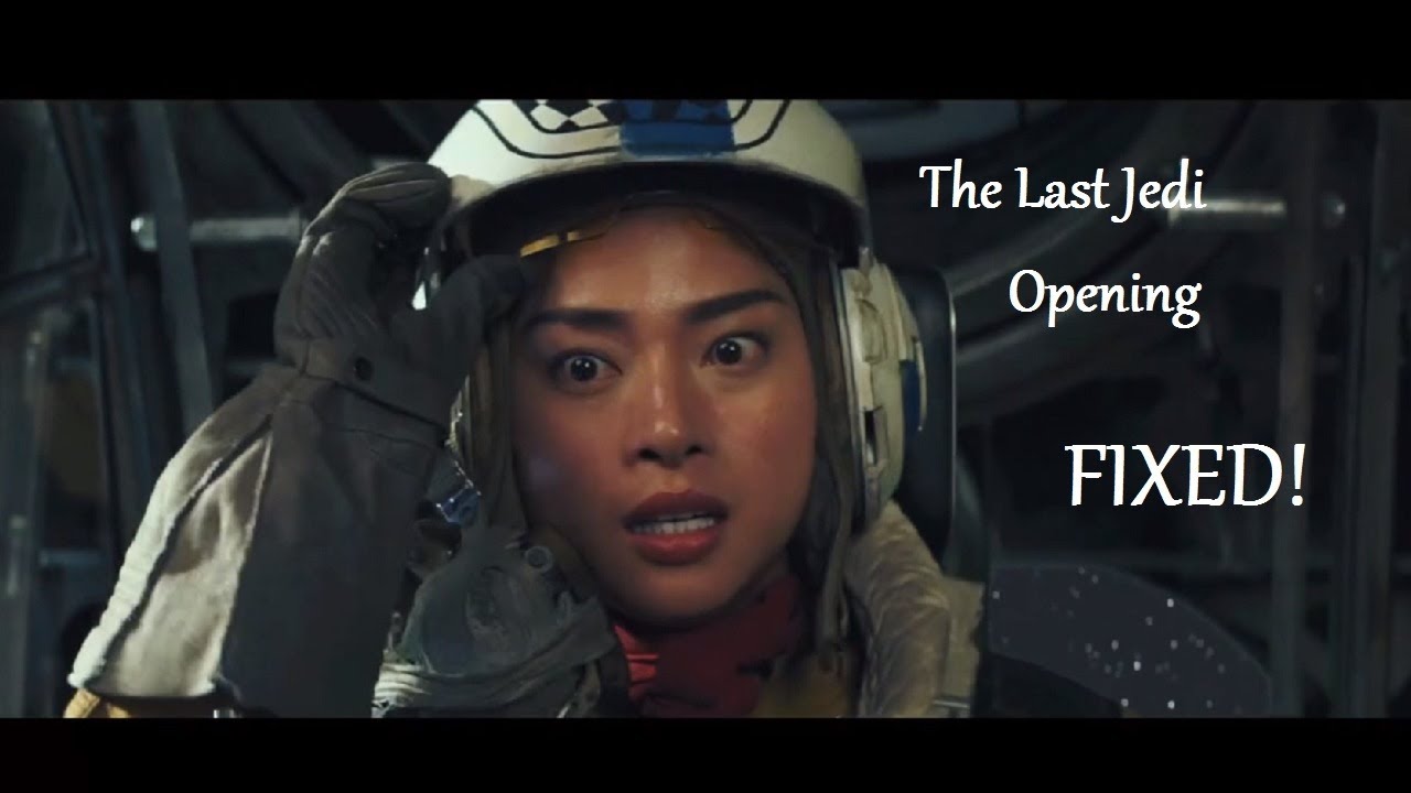 The Last Jedi Opening Battle Fixed (Hugh Briss fan-edit)