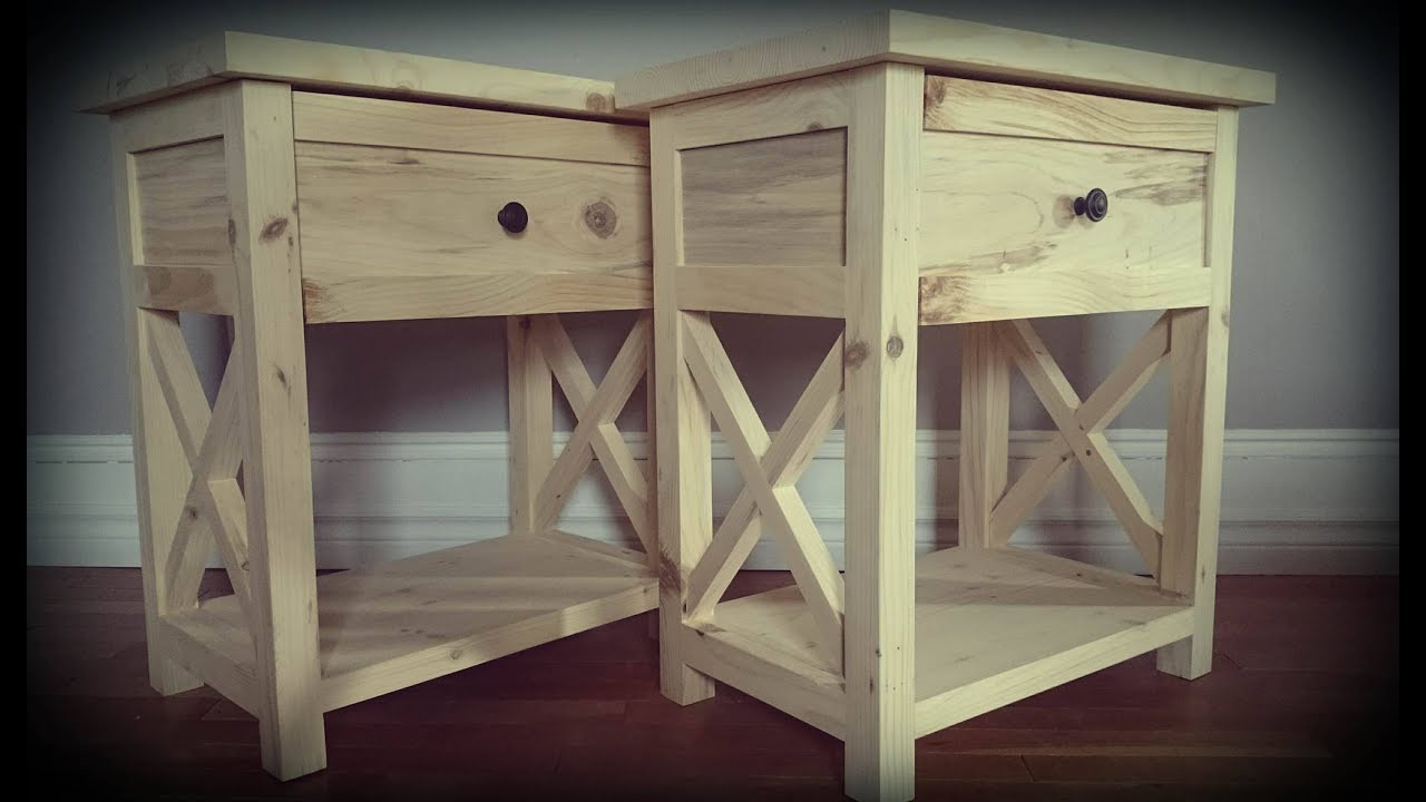Bedside table build