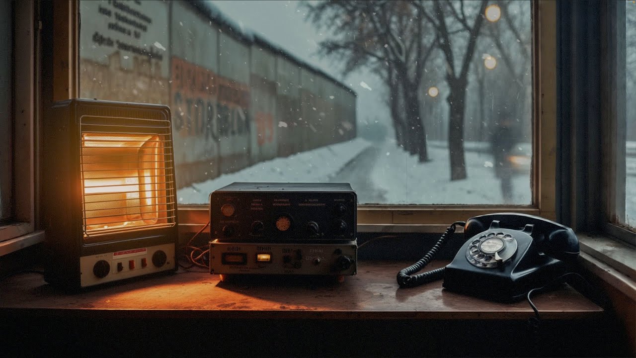 КПП Берлинской стены 1980-х | Метель и военные радиочаты для концентрации