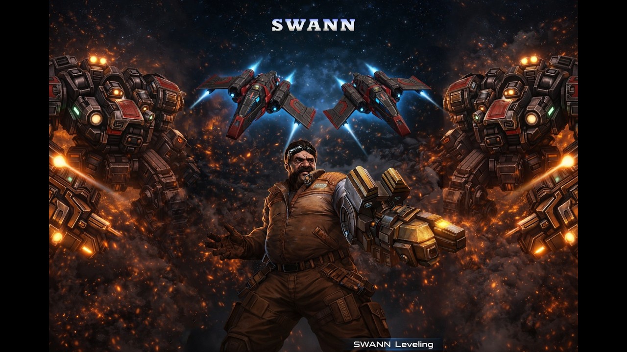 Swan Co-Op Mission – Full Run Level 3 - 5| StarCraft II