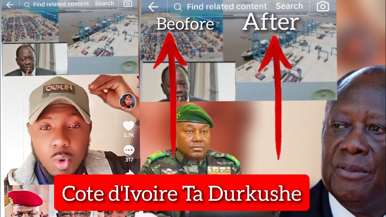 Дай Бог 😭 Кот-д'Ивуар опустошен отсутствием отношений с Нигером 🇳🇪