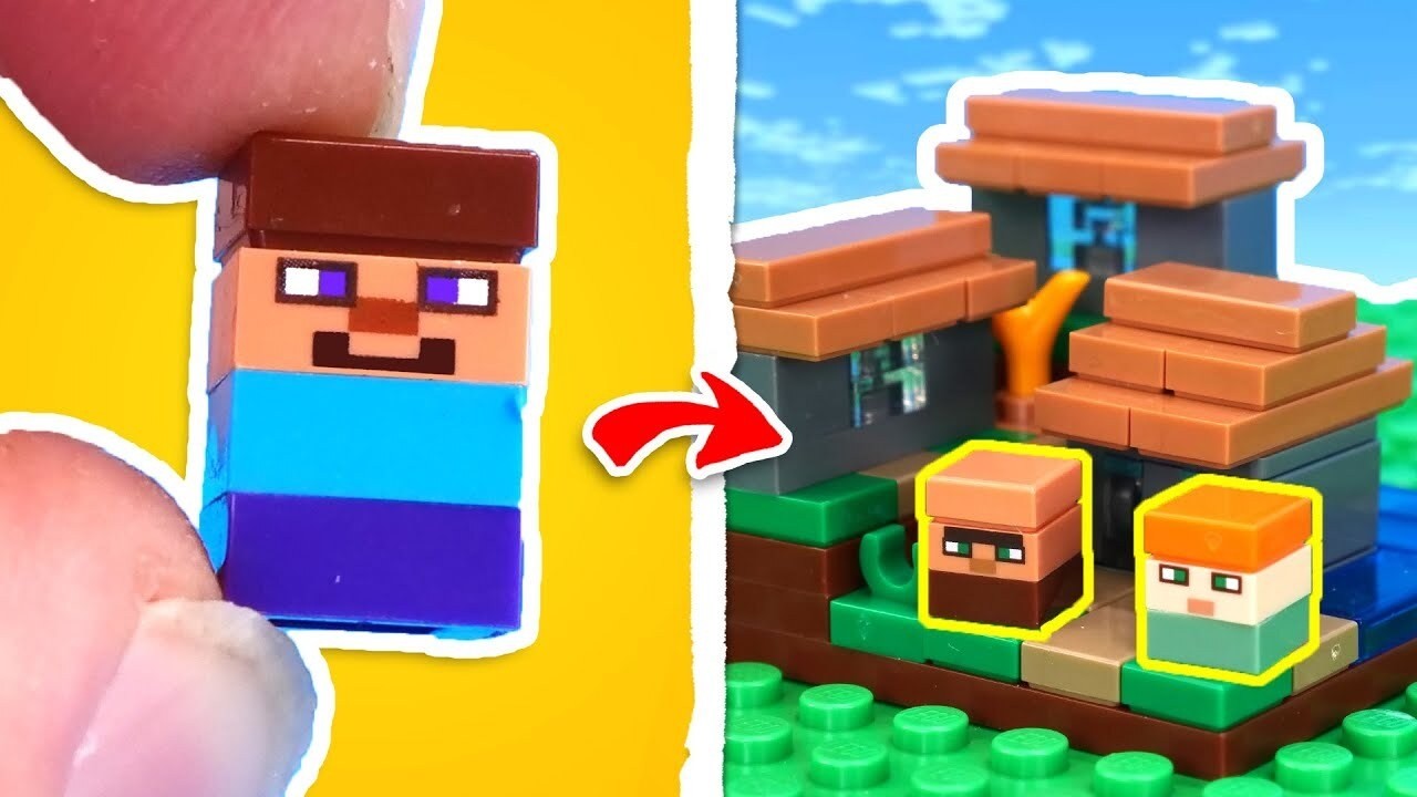100 Construções do Minecraft… Mas Todas em LEGO