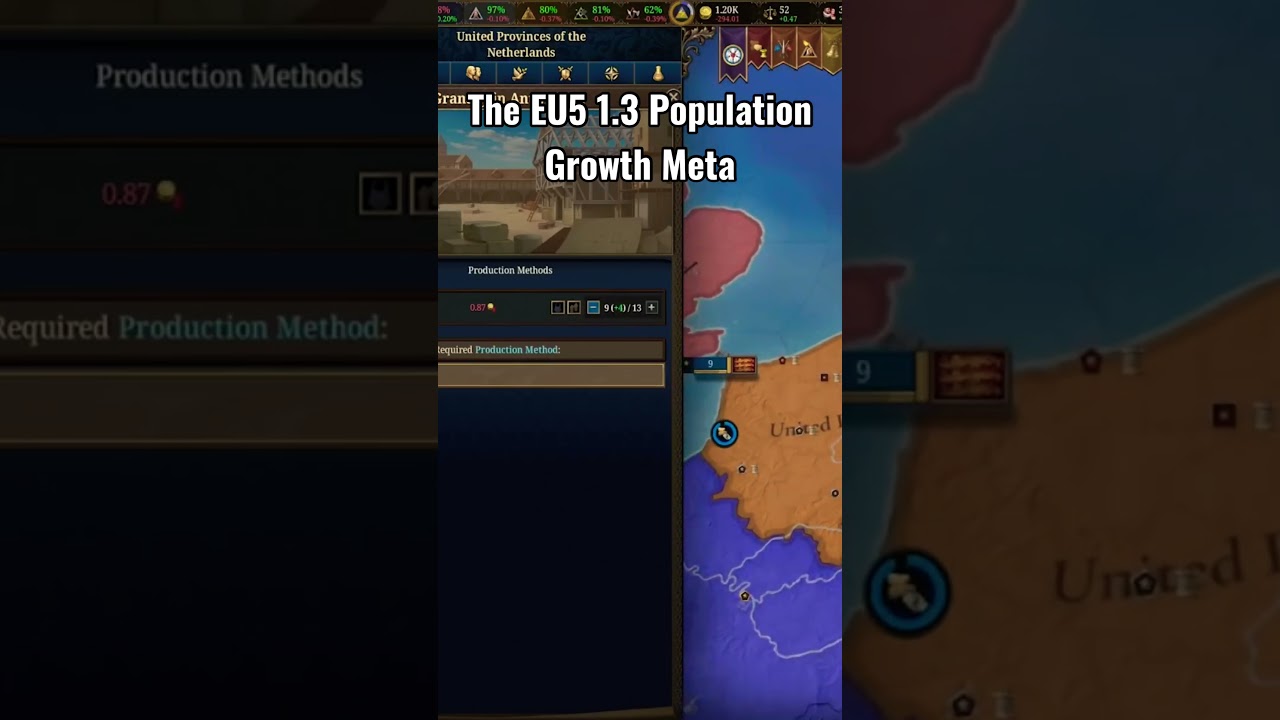 How to Grow your Population FAST in EU5 1.3 #eu5 #europauniversalis5