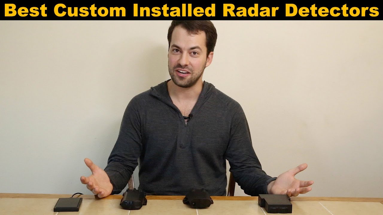 Custom Installed Remote Mount Radar Detectors
