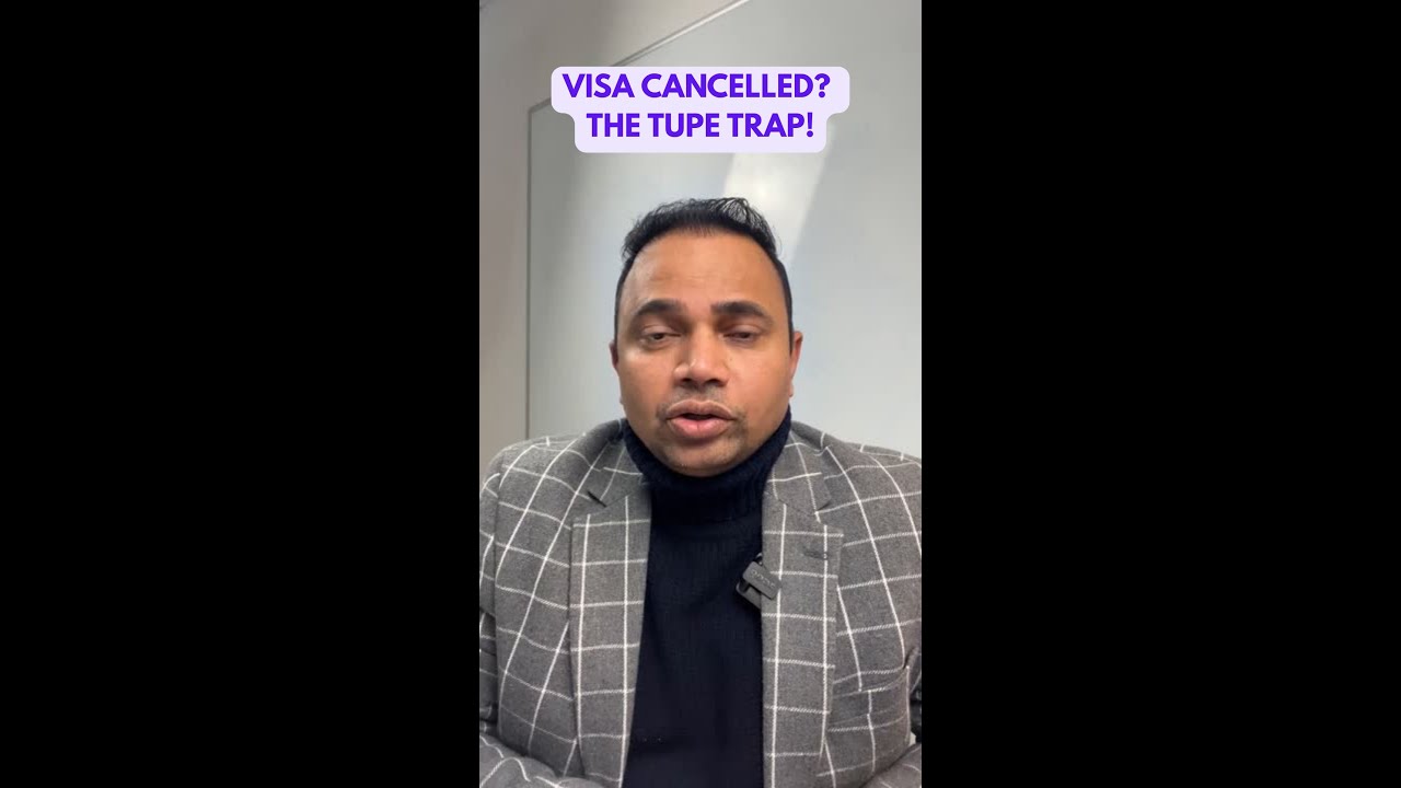 UK Skilled Worker Visa WRONGLY CANCELLED? | The TUPE Transfer Warning