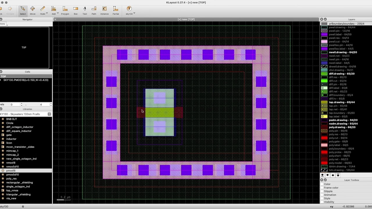 SKY130 Basics - Xschem to Layout