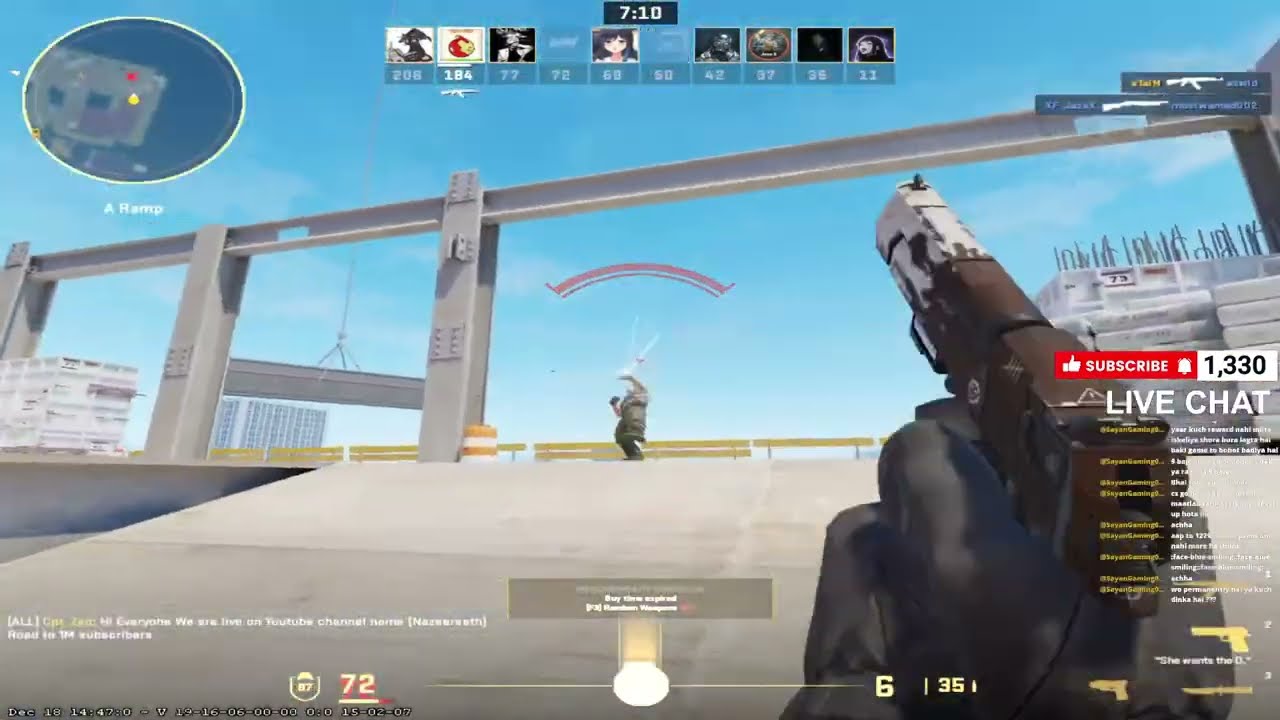 🔥Counter-Strike 2 LIVE Ranked Push with NazeerSeth | #CS2Live | UPI Alerts ON