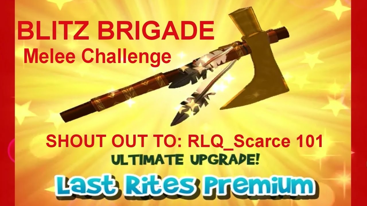Blitz Brigade | Medic | Last Rites Melee Challenge & Shout Out To RLQ_Scarce 101 Gameplay Video