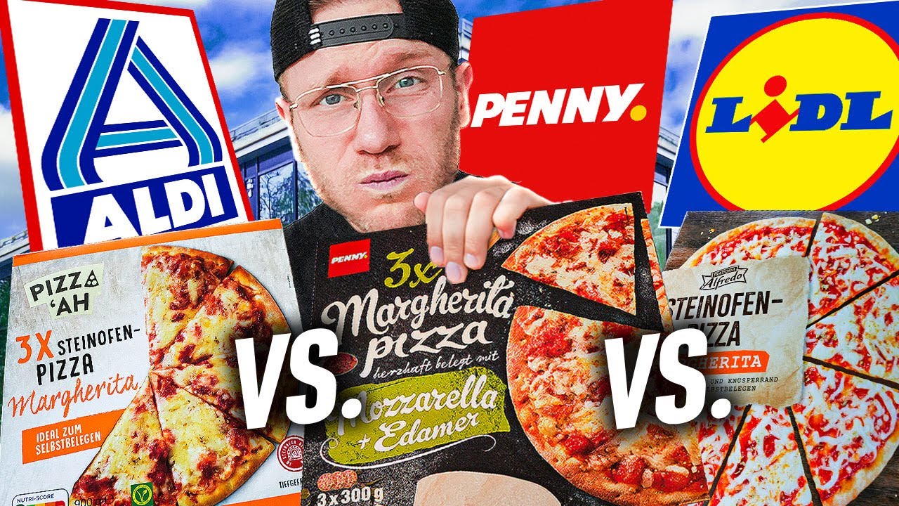 DISCOUNTER EIGENMARKEN IM TEST - ALDI VS. LIDL VS. PENNY (PIZZA-VERGLEICH)