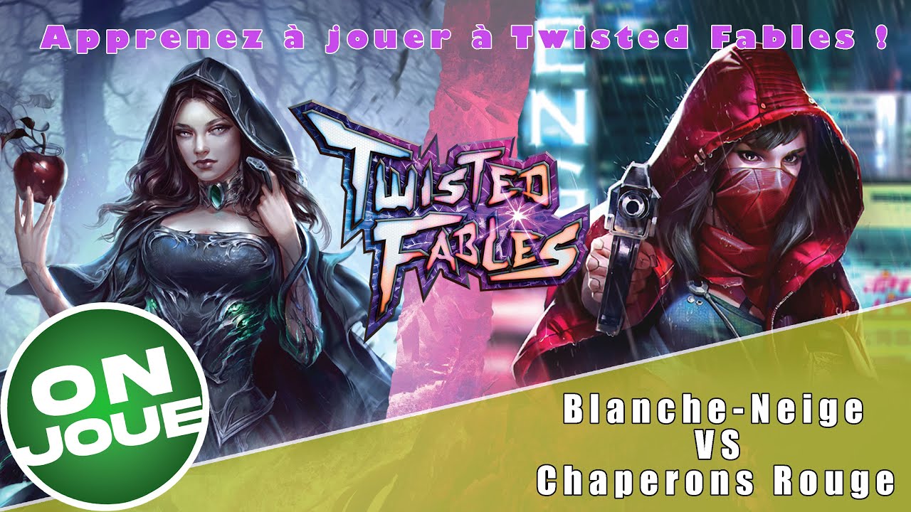On joue: Twisted Fables Blanche Neige VS Chaperon Rouge
