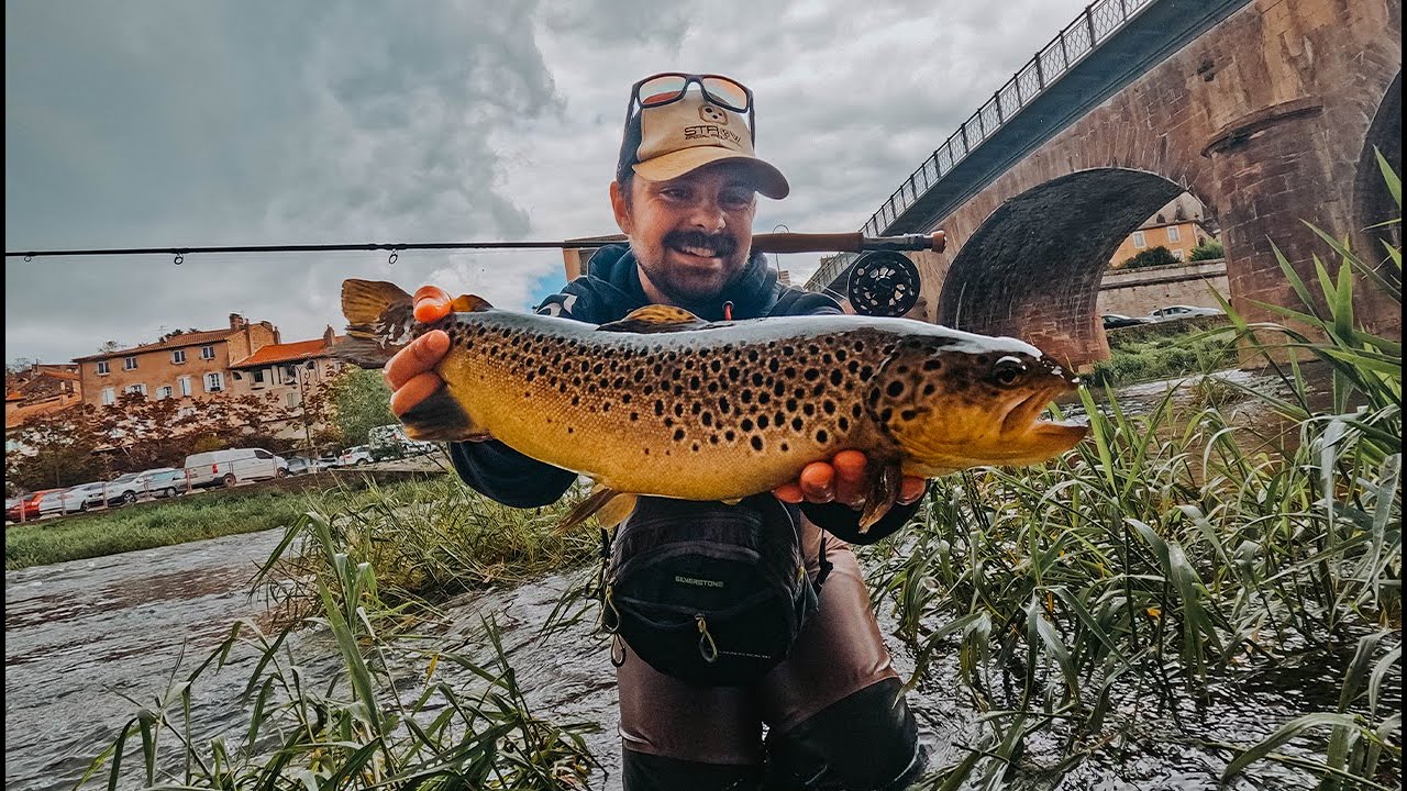 Pêche de la TRUITE en NYMPHE AU FIL avec Valentin Vergnault (Chill&Fish) - Sur la Rivière Sorgues