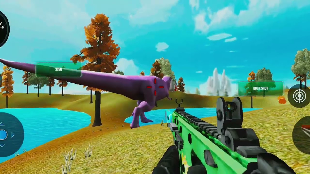Pro Dino Hunter | One Bullet Double KillUnbelievable Dino Hunt Moment 😲