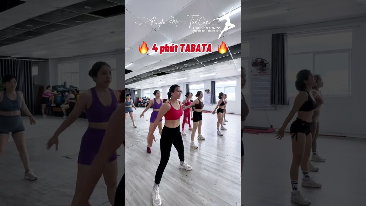 🔥 4 PHÚT TABATA CÙNG TEAM 7H30-8H30 CS2 🔥