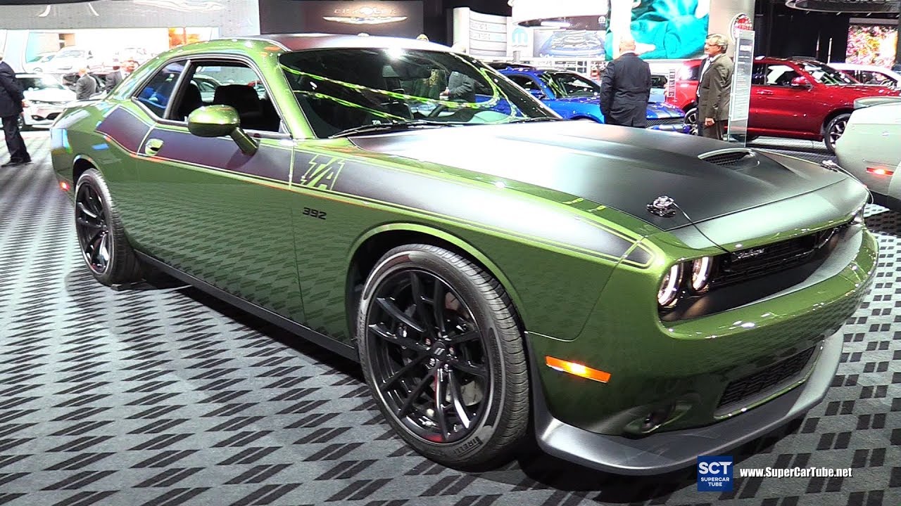 2018 Dodge Challenger T/A 392 - Exterior and Interior Walkaround - 2018 Detroit Auto Show