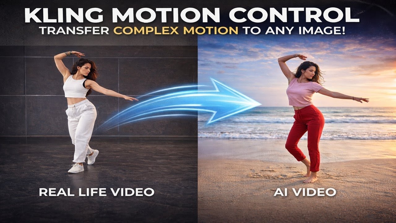 Kling AI 2.6 Motion Control is INSANELY Easy